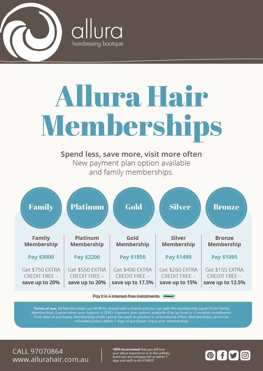 Buy One Give One-Allura Hairdressing Boutique